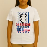 34 Reasons To Vote For Trump T-Shirt