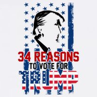 34 Reasons To Vote For Trump Baby Bodysuit