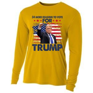 34 Reasons To Vote Convicted Felon 2024 Cooling Performance Long Sleeve Crew