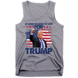 34 Reasons To Vote Convicted Felon 2024 Tank Top