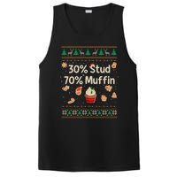 30 Stud 70 Muffin Ugly Christmas Funny Xmas Pajamas PosiCharge Competitor Tank