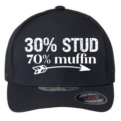 30% Stud 70% Muffin Flexfit Unipanel Trucker Cap