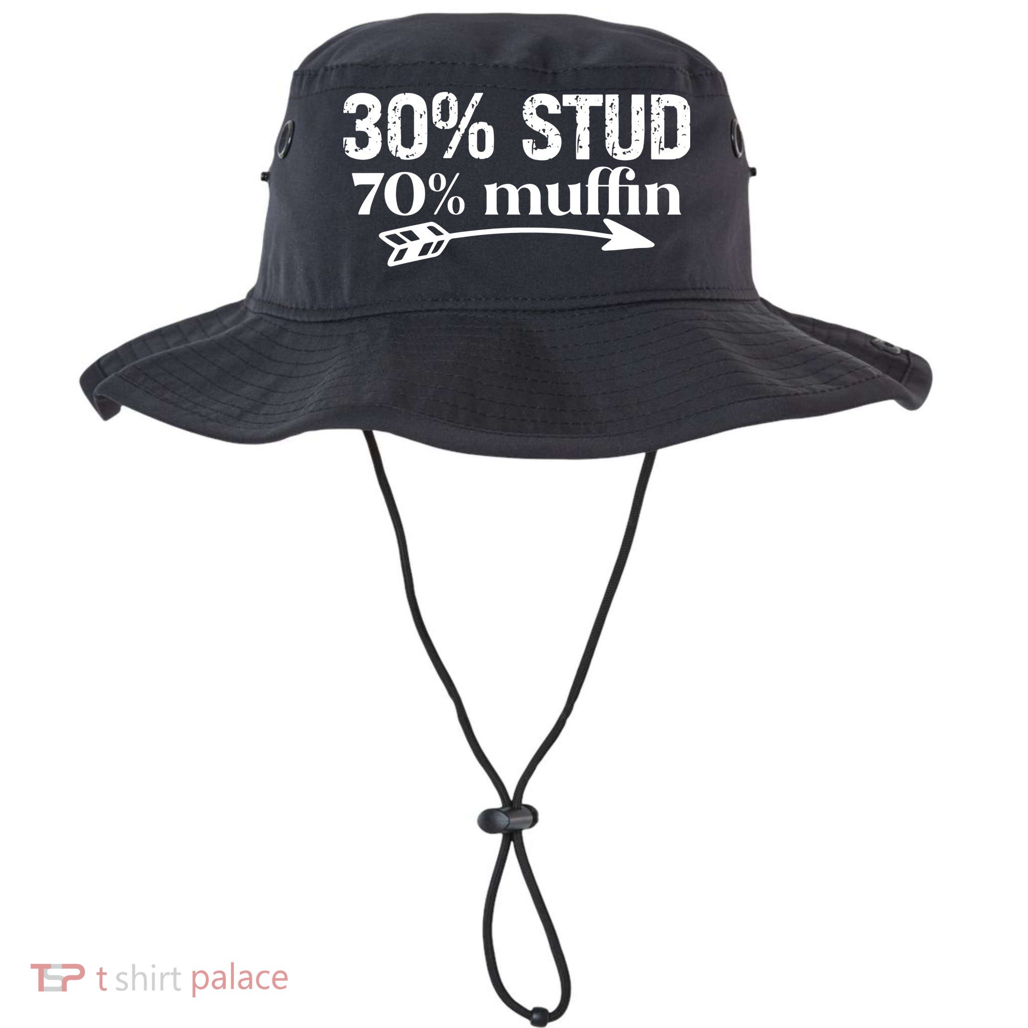30% Stud 70% Muffin Bucket Hat