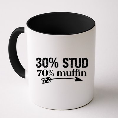 30% Stud 70% Muffin Mug