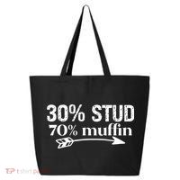 30% Stud 70% Muffin 25L Jumbo Tote