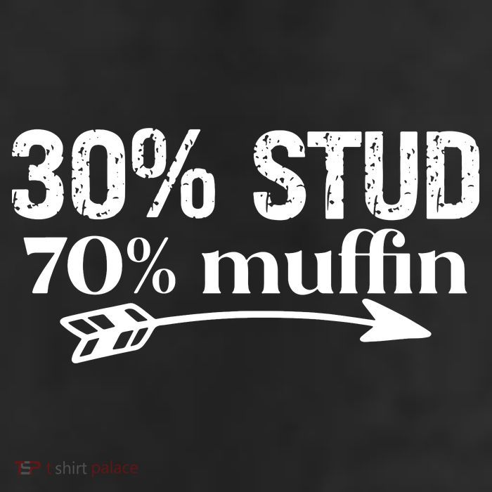 30% Stud 70% Muffin 25L Jumbo Tote