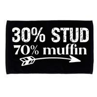 30% Stud 70% Muffin Microfiber Hand Towel