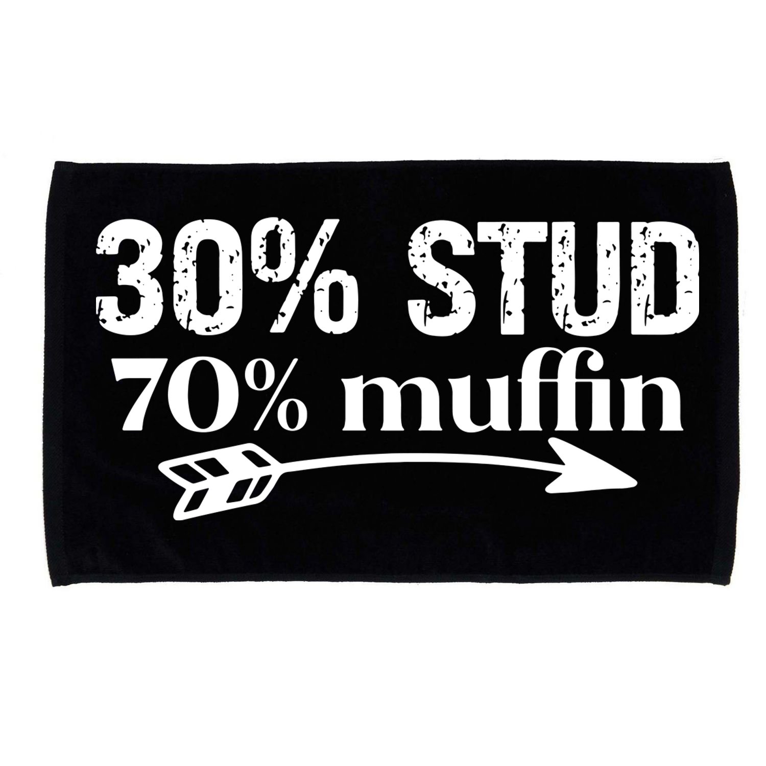 30% Stud 70% Muffin Microfiber Hand Towel