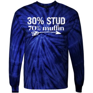 30% Stud 70% Muffin Tie-Dye Long Sleeve Shirt