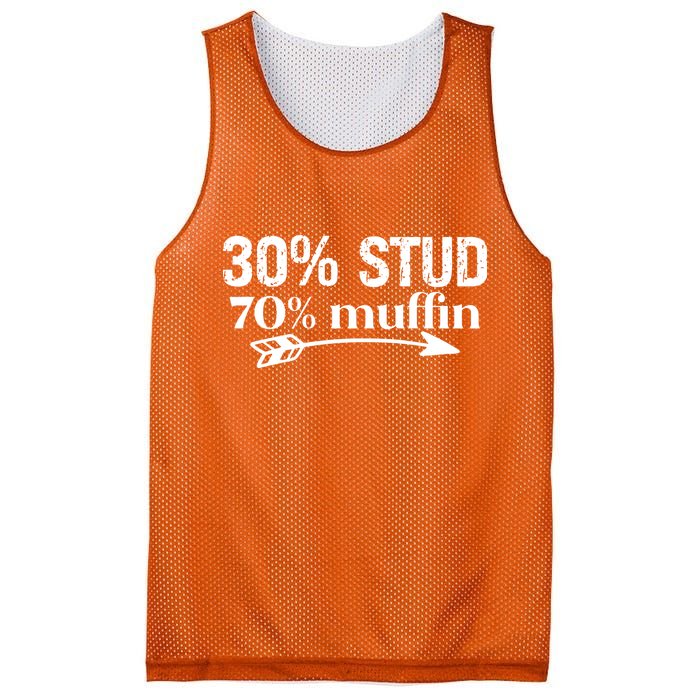 30% Stud 70% Muffin Mesh Reversible Basketball Jersey Tank