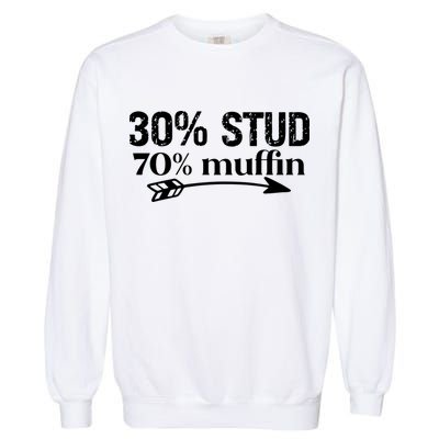 30% Stud 70% Muffin Garment-Dyed Sweatshirt