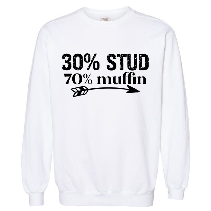 30% Stud 70% Muffin Garment-Dyed Sweatshirt