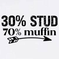 30% Stud 70% Muffin Garment-Dyed Sweatshirt