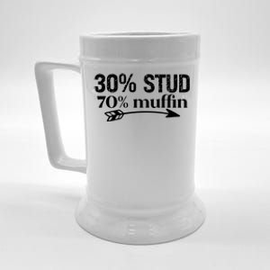 30% Stud 70% Muffin Beer Stein