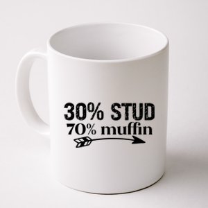 30% Stud 70% Muffin Coffee Mug