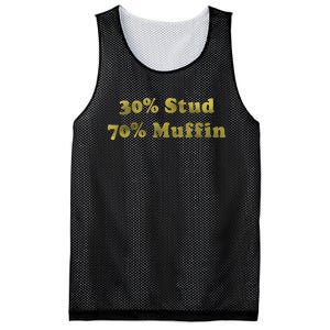 30% Stud 70% Muffin Mesh Reversible Basketball Jersey Tank