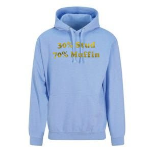 30% Stud 70% Muffin Unisex Surf Hoodie