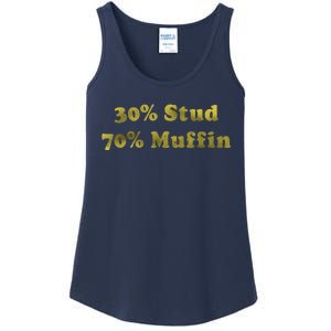 30 Stud 70 Muffin Ladies Essential Tank