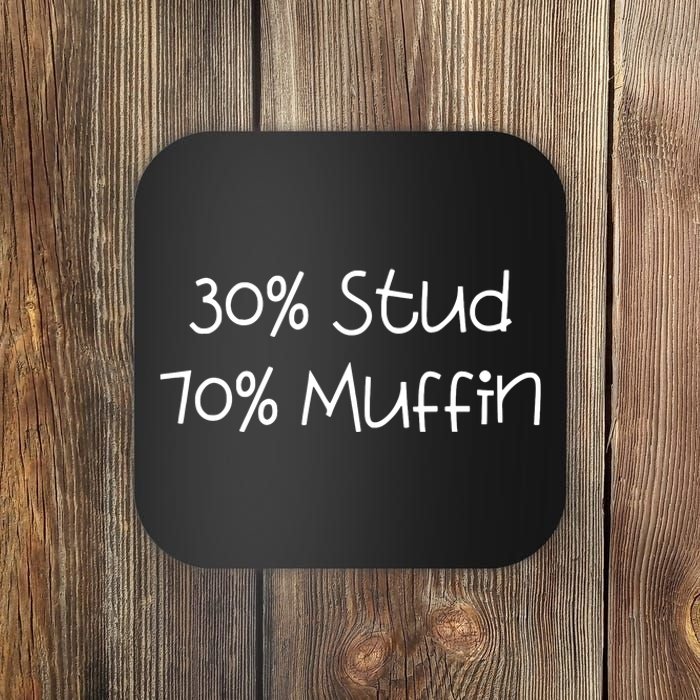 30 Stud 70 Muffin Funny Coaster