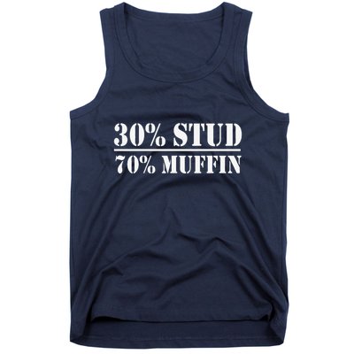 30 Stud 70 Muffin Funny Valentines Day Stud Muffin Tank Top