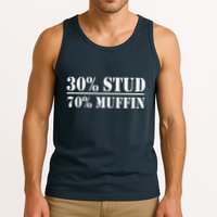 30 Stud 70 Muffin Funny Valentines Day Stud Muffin Tank Top
