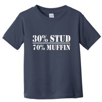 30 Stud 70 Muffin Funny Valentines Day Stud Muffin Toddler T-Shirt