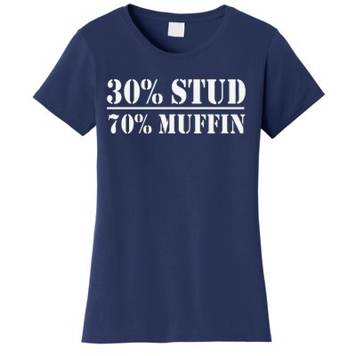 30 Stud 70 Muffin Funny Valentines Day Stud Muffin Women's T-Shirt