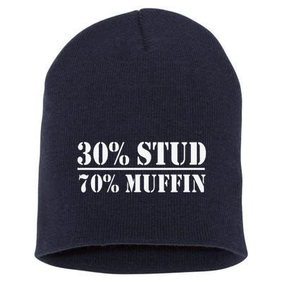 30 Stud 70 Muffin Funny Valentines Day Stud Muffin Short Acrylic Beanie