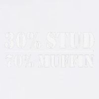 30 Stud 70 Muffin Funny Valentines Day Stud Muffin Garment-Dyed Sweatshirt