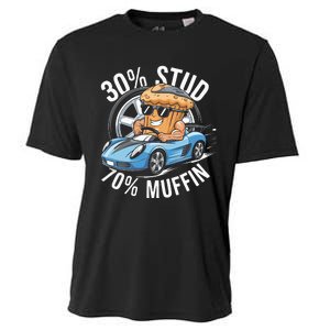 30 Stud 70 Muffin 30 Percent Stud 70 Percent Muffin Cooling Performance Crew T-Shirt