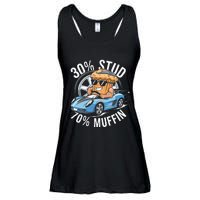 30 Stud 70 Muffin 30 Percent Stud 70 Percent Muffin Ladies Essential Flowy Tank