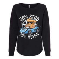 30 Stud 70 Muffin 30 Percent Stud 70 Percent Muffin Womens California Wash Sweatshirt