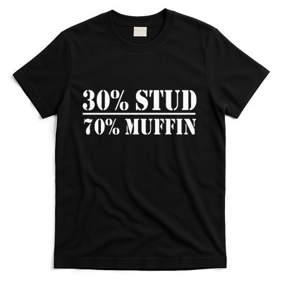 30 Stud 70 Muffin Funny Valentines Day Stud Muffin T-Shirt