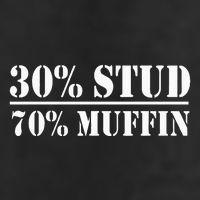 30 Stud 70 Muffin Funny Valentines Day Stud Muffin 25L Jumbo Tote