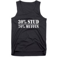 30 Stud 70 Muffin Funny Valentines Day Stud Muffin Tank Top