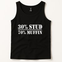30 Stud 70 Muffin Funny Valentines Day Stud Muffin Tank Top