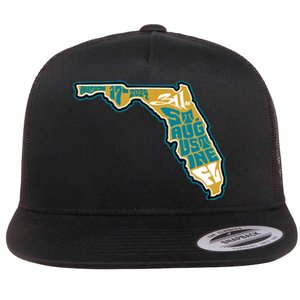 311 St Augustine Fl August 17th 2024 Flat Bill Trucker Hat