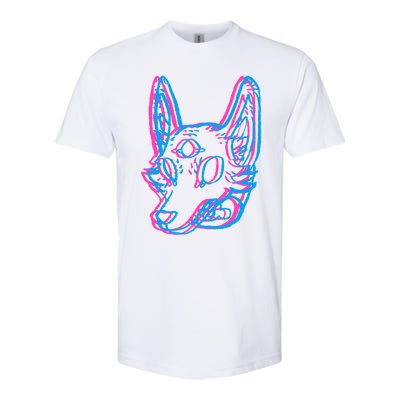 3d Space Coyote Softstyle® CVC T-Shirt