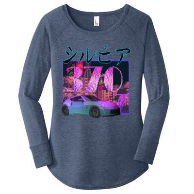 370z Sports Car Cool Gift Women's Perfect Tri Tunic Long Sleeve Shirt