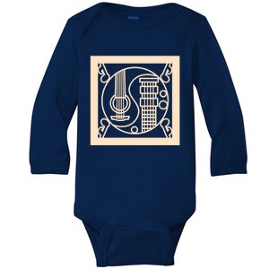 3d Style Graphic Instruments 3 Last Baby Long Sleeve Bodysuit