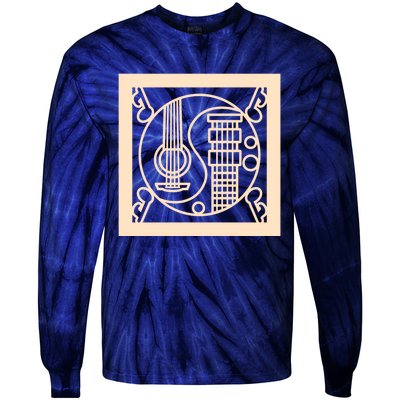 3d Style Graphic Instruments 3 Last Tie-Dye Long Sleeve Shirt