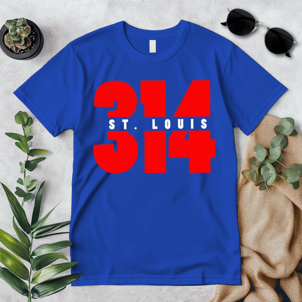 314 St. Louis Area Code Missouri Premium T-Shirt