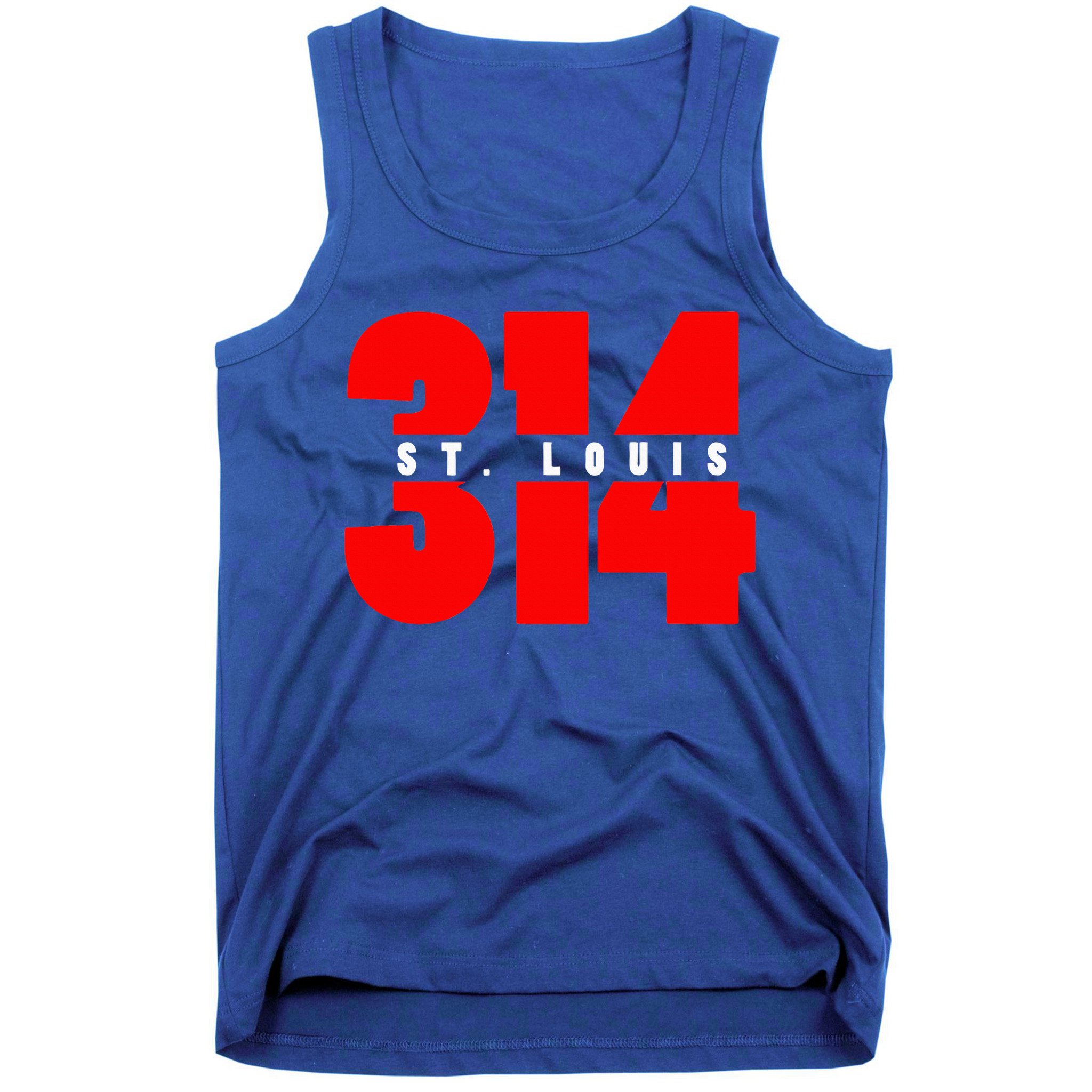 314 St. Louis Area Code Missouri Tank Top