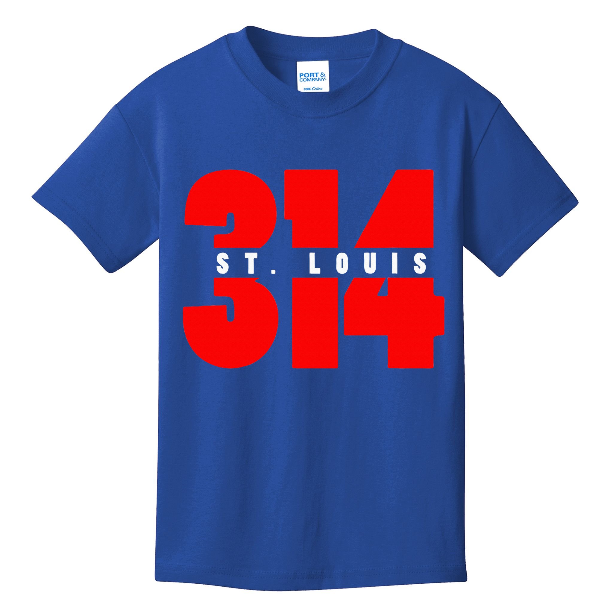 314 St. Louis Area Code Missouri Kids T-Shirt
