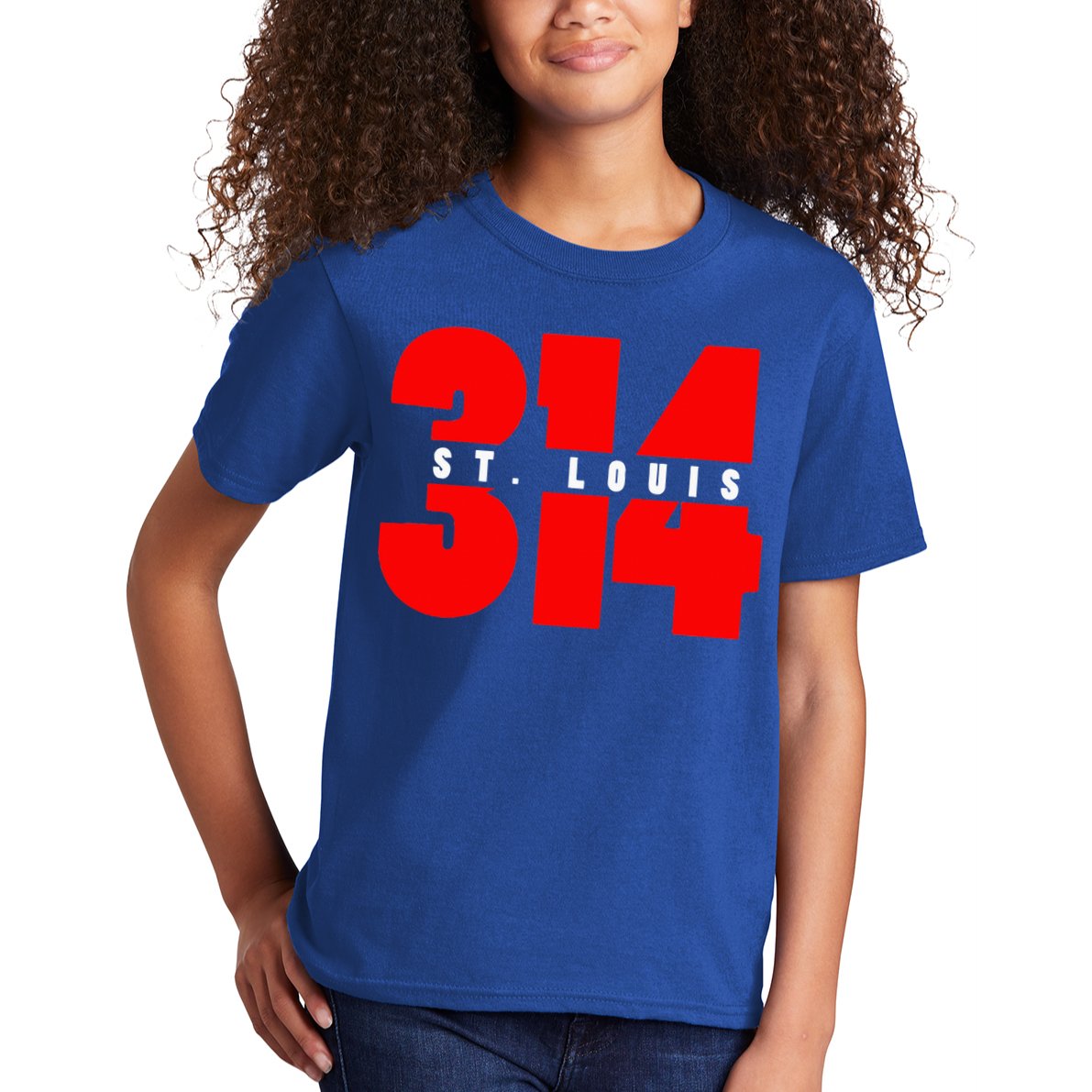 314 St. Louis Area Code Missouri Kids T-Shirt