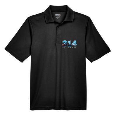 314 Stl Pride St. Louis Area Code Men's Origin Performance Pique Polo