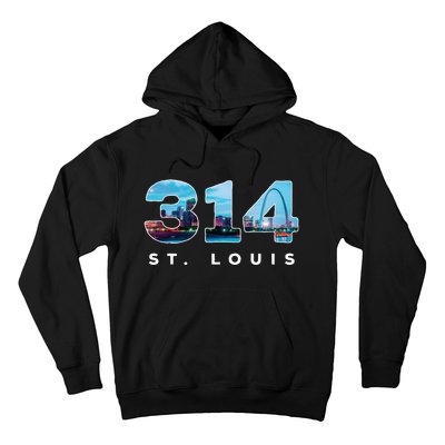 314 Stl Pride St. Louis Area Code Hoodie