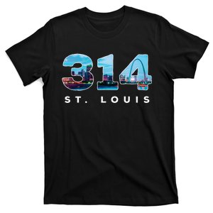 314 Stl Pride St. Louis Area Code T-Shirt