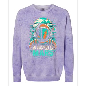 30 Seconds To Mars Colorblast Crewneck Sweatshirt