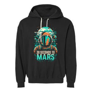 30 Seconds To Mars Garment-Dyed Fleece Hoodie